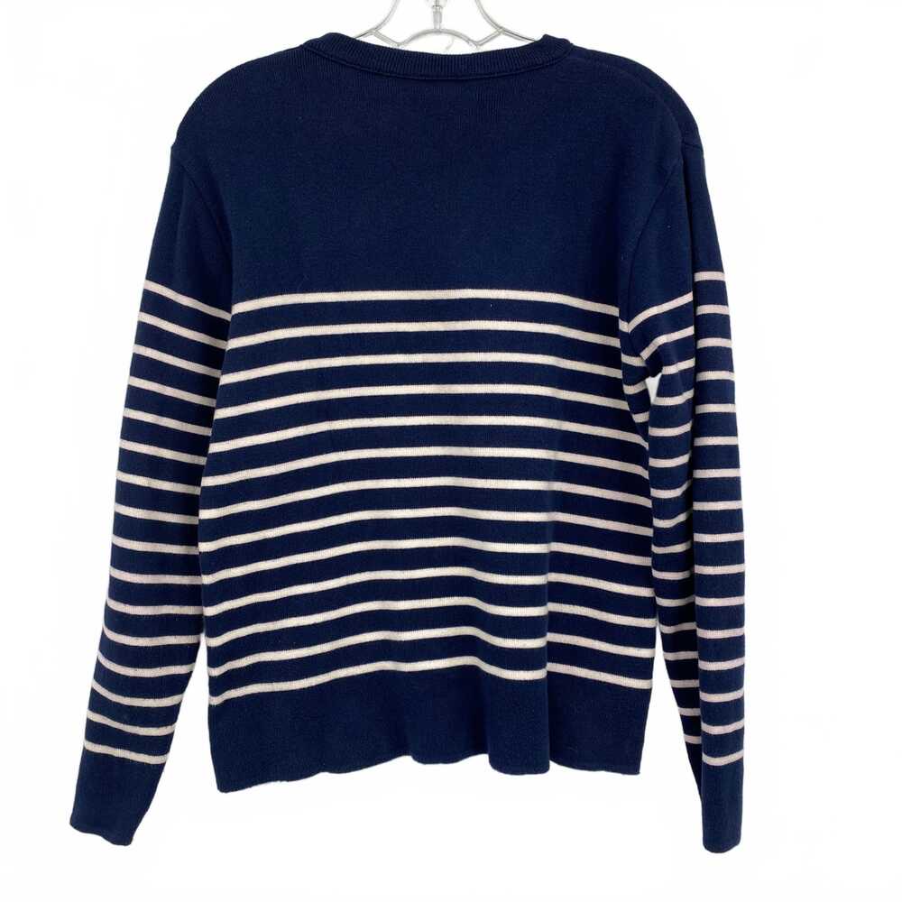 Saint James Striped 100% Cotton Pullover | OS Regular In France - Picture 2 of 6